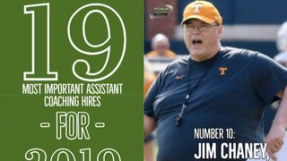 The 19 most important assistant coaching hires of 2019 -- No. 10: Jim Chaney, Tennessee (19 for 19)