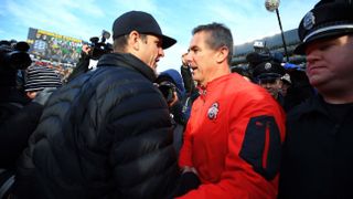 Did Urban Meyer ever feel guilty running up the score on Michigan? "No." (Ohio State)