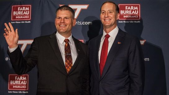 Radio hosts tweets question speculating if coach is on hot seat, AD answers (Virginia Tech)