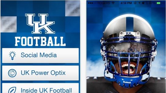 Check out Kentucky's new football app (Kentucky)
