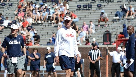 Lane Kiffin says radical spring game format best for Ole Miss, unconcerned about other programs (Ole Miss)