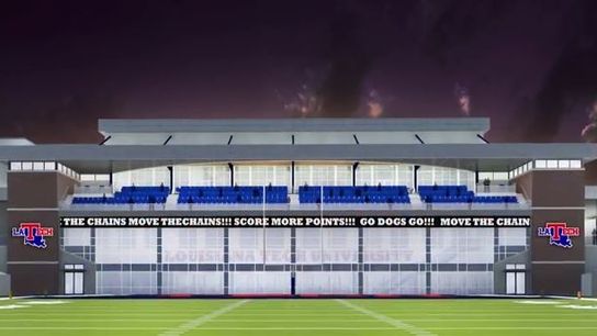 Louisiana Tech is adding a unique club level seating option to the South end zone (Louisiana Tech)