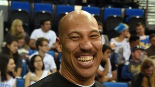 Ohio State WRs coach Zach Smith says LaVar Ball stole his logo (lavar ball)