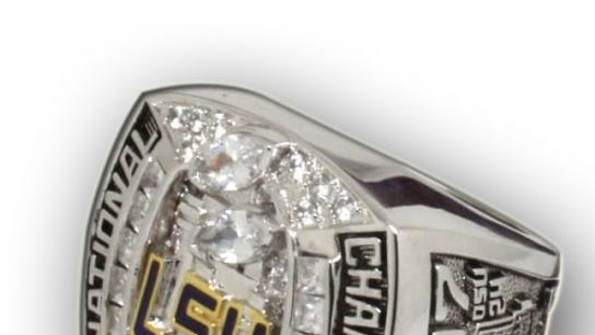 The Five O'Clock Shadow - National Championship ring for sale edition (LSU)