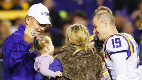Will Les Miles let the Marine play? (LSU)