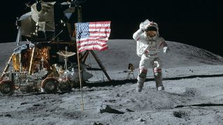Purdue unveils moon landing helmets (uniforms)