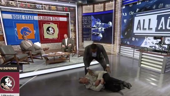 Watch Mark Richt teach you how to recover a fumble (Mark Richt)