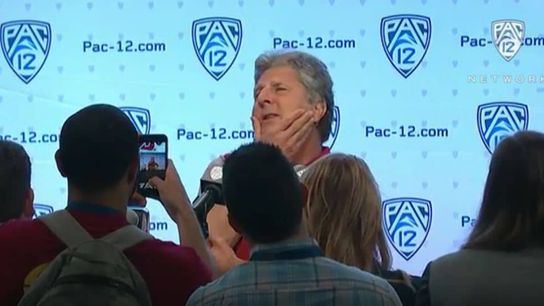 Video: Mike Leach shares with the media what questions he hates fielding the most
