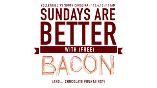 Want to boost attendance? Mississippi State has a one word idea: Bacon (bacon)