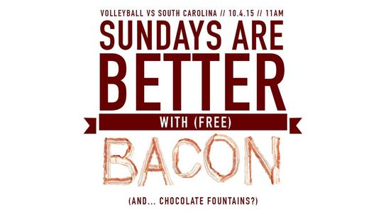 Want to boost attendance? Mississippi State has a one word idea: Bacon (bacon)