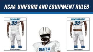 The NCAA has some new (ridiculous) uniform guidelines for 2018 (uniform)