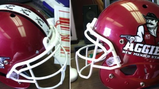 New Mexico State helmet