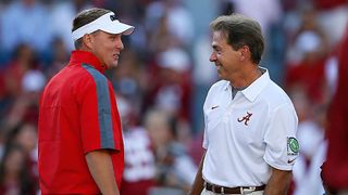 Nick Saban addresses report that Greg Sankey kept Hugh Freeze from returning to SEC (greg snaky)