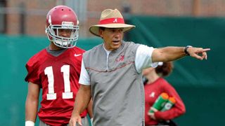 Saban shares a key to his success: "Don't think much about the past and don't worry about the future" (Alabama)