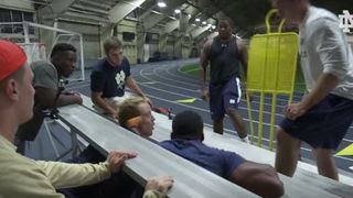 Video of the Day - Trick shot Monday at Notre Dame (Video of the Day)