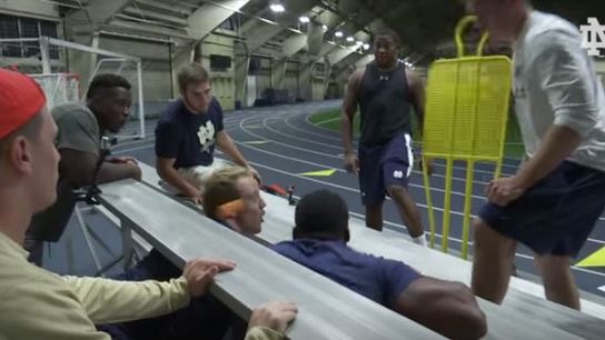 Video of the Day - Trick shot Monday at Notre Dame (Video of the Day)