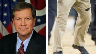 Ohio's governor has a new resolution for UM-OSU rivalry week and this one bans khakis (Ohio)