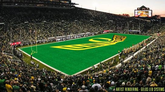 Oregon installing an LED field, and USC considering Will Ferrell as AD