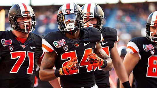 Video: "Players make plays and players win games" (Oregon State)