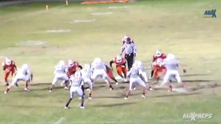 Video: LB times blitz perfectly, takes handoff from QB for touchdown (Featured)