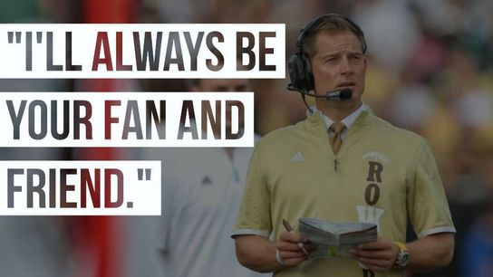 PJ Fleck's pens a heartfelt goodbye to Western Michigan: "I'll always be your fan and friend" (Featured)