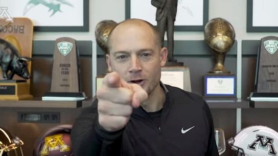 #ScholarshipAlert: PJ Fleck uses the Spring Game to surprise a kid with a scholarship (Featured)