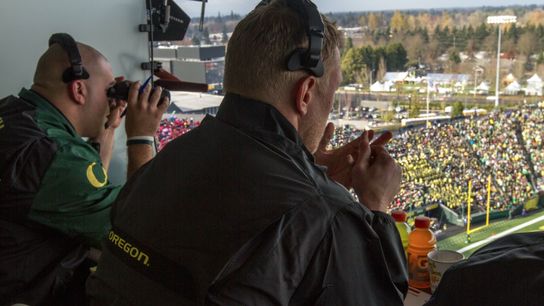 NCAA reportedly looking to limit number of coaches in press box, on headset (Featured)