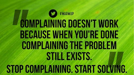 Tuesday's One Minute Warm Up