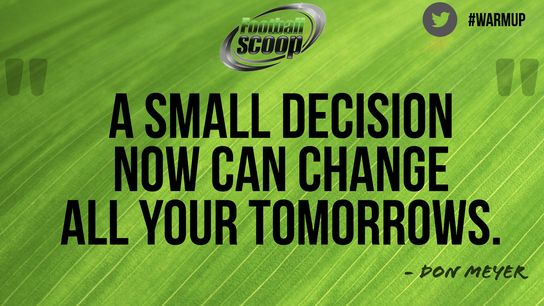 Tuesday's One Minute Warm Up