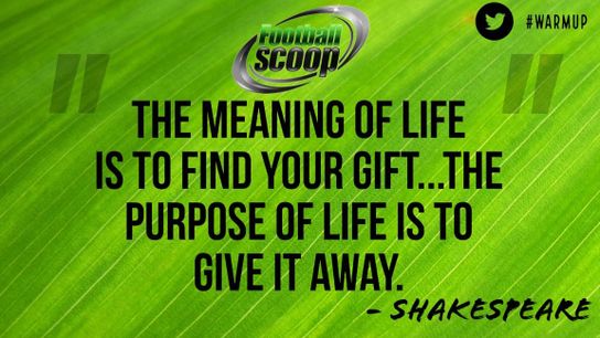 Monday's One Minute Warm Up