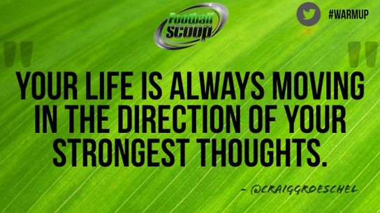 Wednesday's One Minute Warm Up