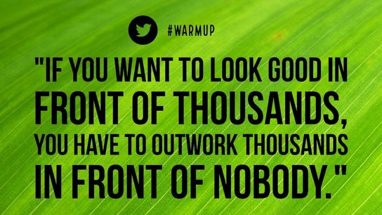 Thursday's One Minute Warm Up (Featured)