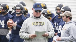FCS coach suspended for allegedly hitting a player on the helmet during practice (Randy Sanders)