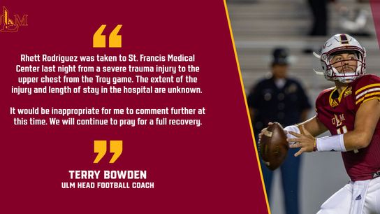 Rhett Rodriguez, son of coach Rich Rodriguez, in ICU with severe lung injury