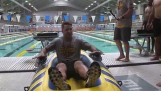 Video: Minnesota takes "Row The Boat" literally with day off pool race (Minnesota)