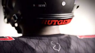 Rutgers will break from their traditional unis for their all-black "Stadium Lights" look (Rutgers)