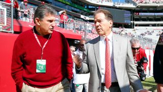 Nick Saban, Greg Byrne caution end of college athletics, women's sports on Capitol Hill (jim phillips)