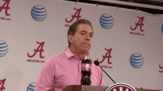 Saban goes on rant: "Georgia Southern ran through us like s*** through a tin horn." (Featured)