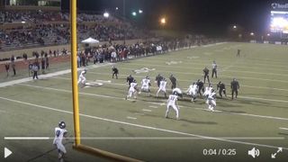 A fake punt inside your own 10 - crazy or genius? (high school)