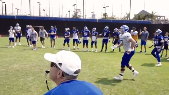 #ScholarshipAlert: "If you can catch this punt, you've got a scholarship" (#scholarshipalert)