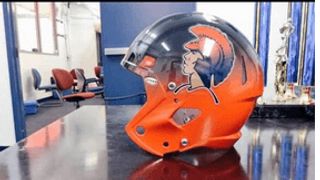 Photo: The most, uh, creative helmet design in college football (uniforms)