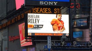 Mercer promoted its incoming recruiting class in Times Square (Featured)