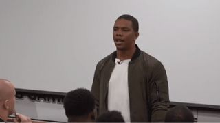 Ray Rice: "I was worried about being THE man instead of being A man." (ray rice)