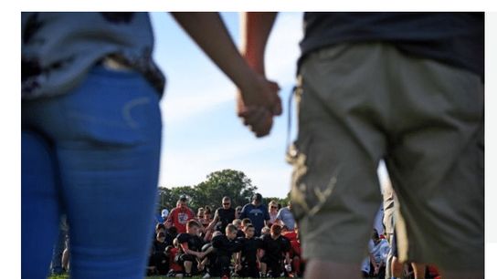 High school player has died after log he and teammates were carrying fell on him