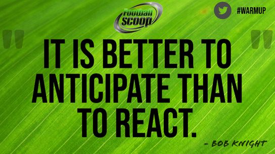 Friday's One Minute Warm Up