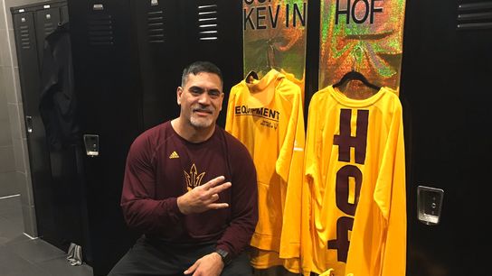 Video: Arizona State shows how you treat a staffer just named to the Pro Football Hall of Fame (Arizona State)