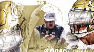 Georgia Tech may have the coolest business cards in college football (business card)