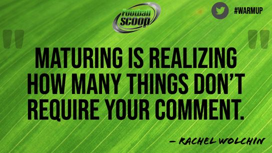 Tuesday's One Minute Warm Up