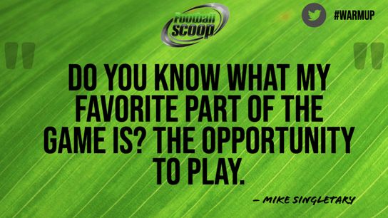 Wednesday's One Minute Warm Up