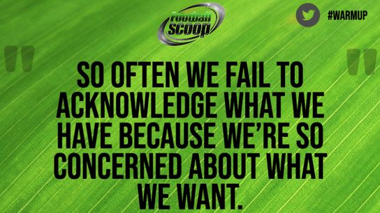 Thursday's One Minute Warm Up